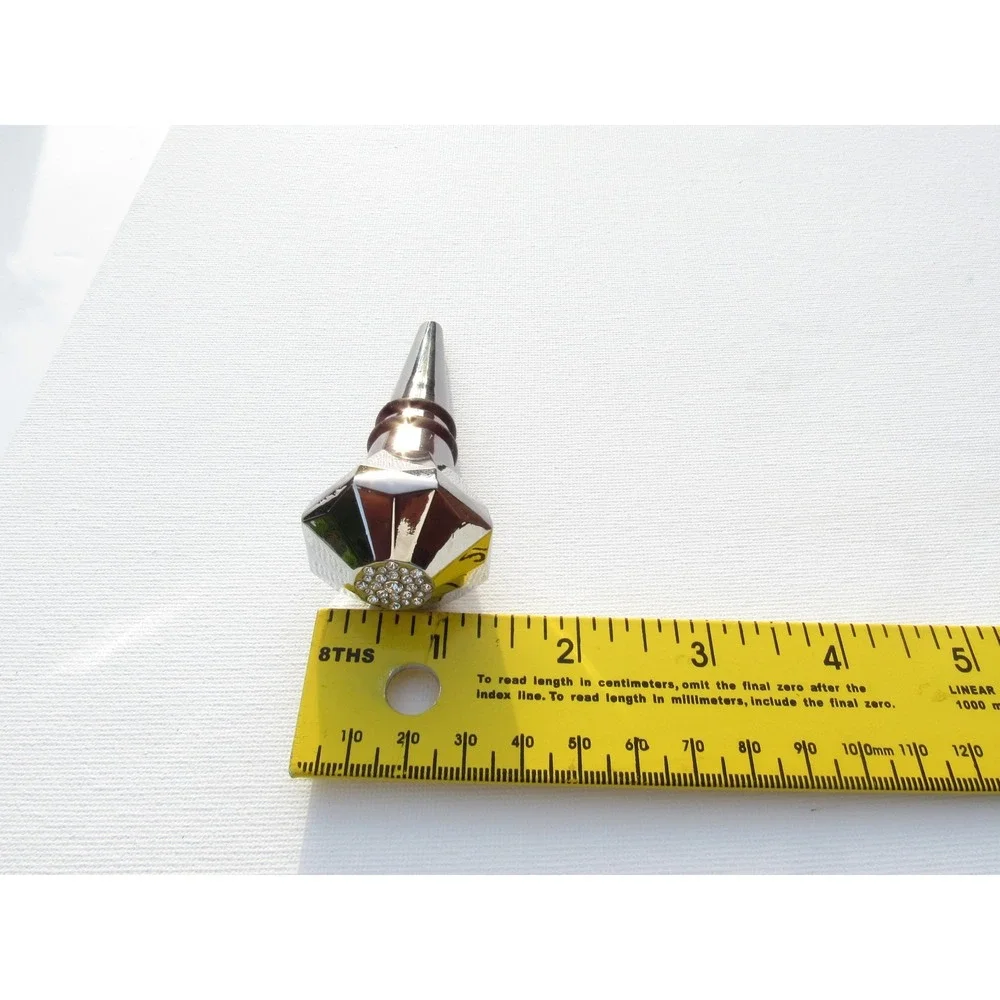 Swarovski Crystal Faceted Bottle Stopper Wine Champagne Bar Accessory 5419745